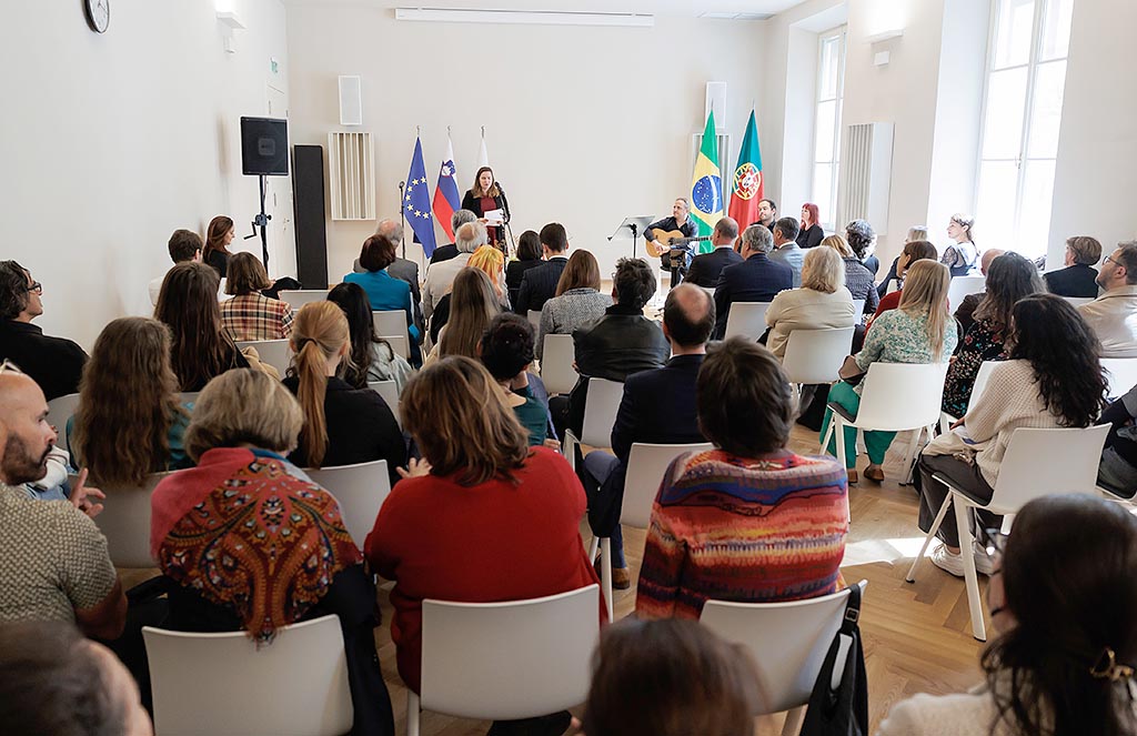 Cerimónia de abertura do curso de Língua e Literatura Portuguesas na Faculdade de Letras da Universidade de Ljubljana
