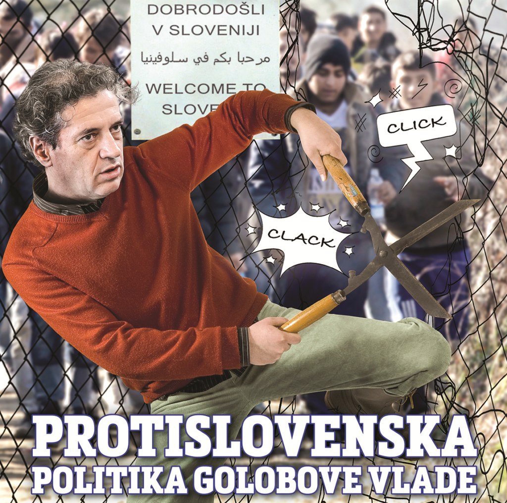 V novi številki Demokracije preberite Protislovenska politika Golobove vlade Levičarji