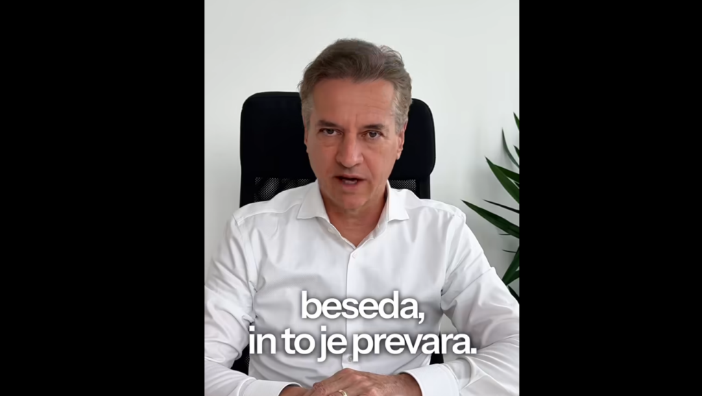 (PISMO BRALKE) Dr. Golob kot grožnja slovenski demokraciji