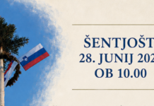 Prejeli smo: Nova Slovenska zaveza Vabimo: Spominska slovesnost Šentjošt, 28. junij 2026